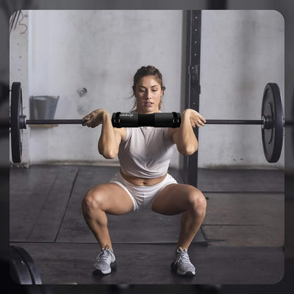 Barbell Pad Squat Pad for Weight Bar, Hip Thrust Pad for Support and Protection, Removable Barbell Bar Padding Cushion